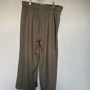 Women's Olive Green Trousers